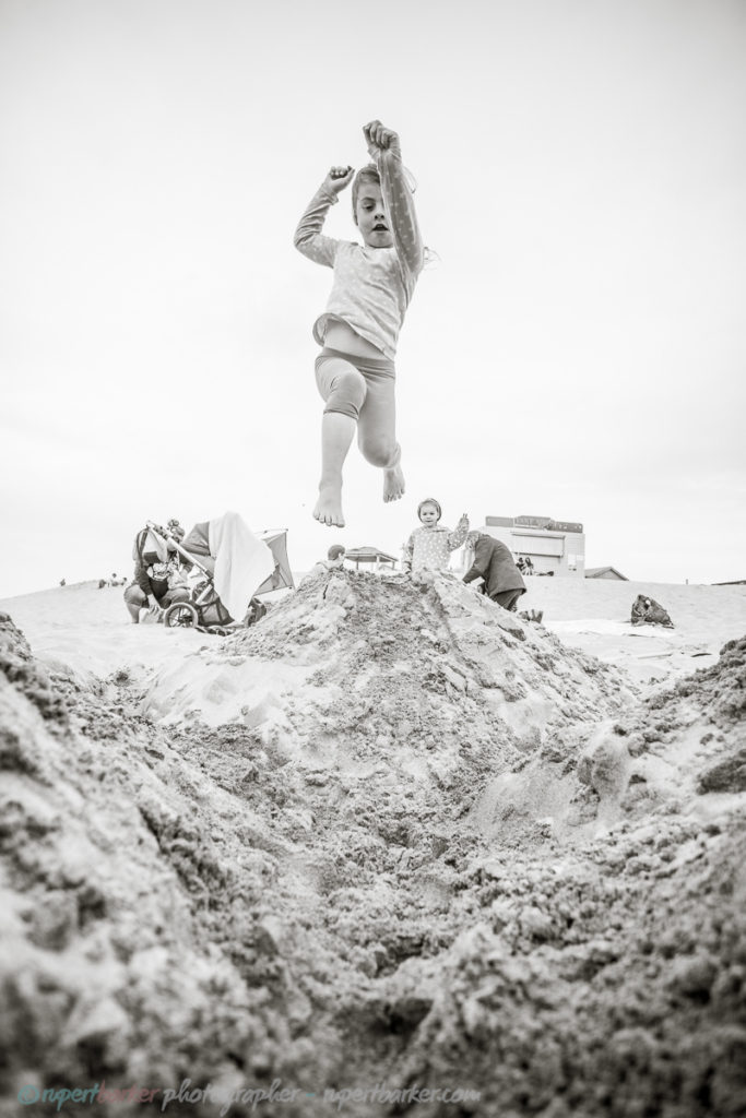 perranporth sand jumping girls daughter